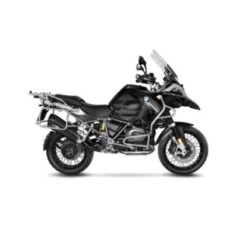 LEOVINCE EXHAUST LV-12 BLACK EDITION BMW R1200GS ADVENTURE 17-18 STAINLESS STEEL