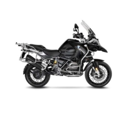 LEOVINCE EXHAUST LV-12 BLACK EDITION BMW R1200GS ADVENTURE 17-18 STAINLESS STEEL