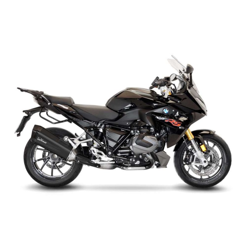 LEOVINCE AUSPUFFSCHALLDAMPFER LV-12 BLACK EDITION BMW R1250 R 19-24 EDELSTAHL