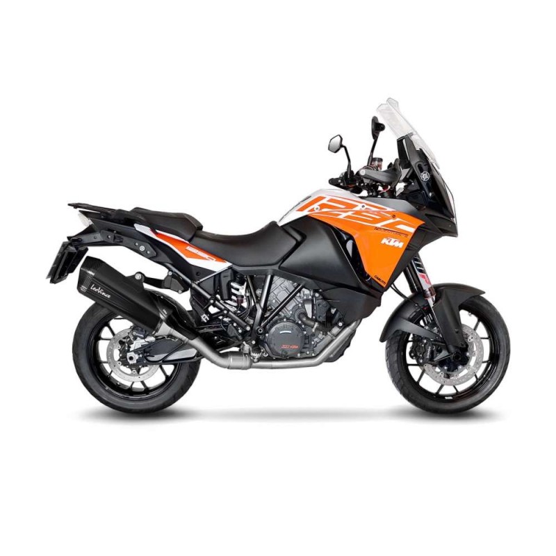 SILENCIADOR DE ESCAPE LEOVINCE LV-12 BLACK EDITION KTM 1290 SUPER ADVENTURE 15-16 ACERO INOXIDABLE