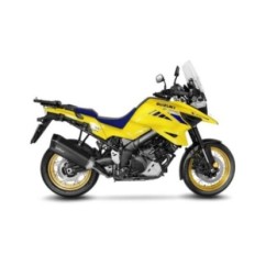 LEOVINCE AUSPUFFSCHALLDAMPFER LV-12 BLACK EDITION SUZUKI V-STROM 1050 ABS 20-23 EDELSTAHL