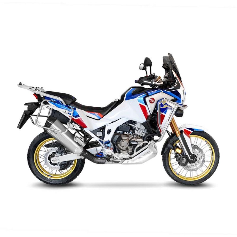 ESCAPE LEOVINCE LV-12 HONDA AFRICA TWIN 1100 ADV. DEPORTE DCT 20-23 ACERO INOXIDABLE