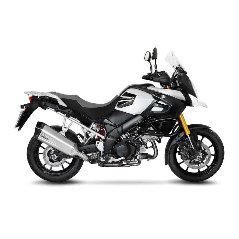 LEOVINCE AUSPUFFSCHALLDAMPFER LV-12 SUZUKI V-STROM 1000 14-16 EDELSTAHL