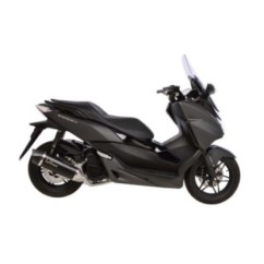 LEOVINCE TERMINALE SCARICO NERO HONDA FORZA 125 15-16 ACCIAIO INOX