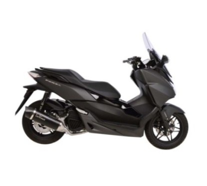 LEOVINCE SCHWARZER AUSPUFFSCHALLDAMPFER HONDA FORZA 125 15-16 EDELSTAHL