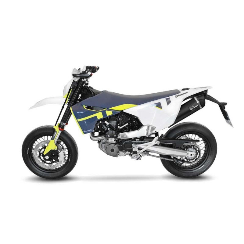 LEOVINCE SCHWARZER AUSPUFFSCHALLDAMPFER HUSQVARNA 701 SUPERMOTO 21-23 EDELSTAHL