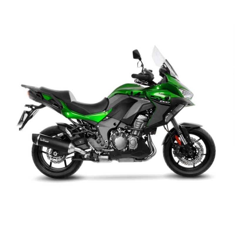 LEOVINCE TERMINALE SCARICO NERO KAWASAKI VERSYS 1000 19-20 ACCIAIO INOX