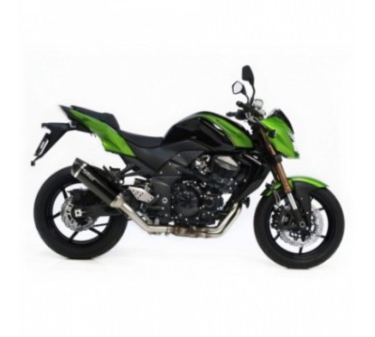 LEOVINCE SCHWARZER AUSPUFFSCHALLDAMPFER KAWASAKI Z750 R 11-12 EDELSTAHL