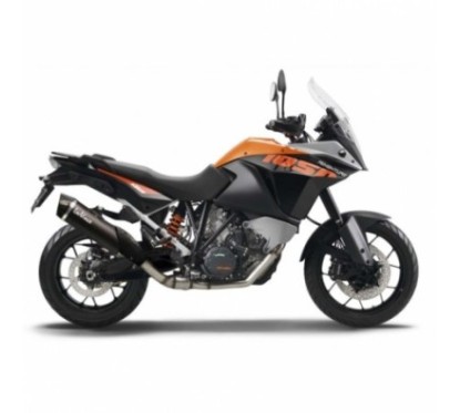 LEOVINCE SCHWARZER AUSPUFFSCHALLDAMPFER KTM 1050 ADVENTURE 15-16 EDELSTAHL