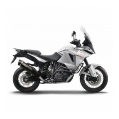 LEOVINCE TERMINALE SCARICO NERO KTM 1290 SUPER ADVENTURE 15-16 ACCIAIO INOX