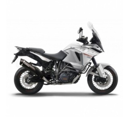 LEOVINCE TERMINALE SCARICO NERO KTM 1290 SUPER ADVENTURE 15-16 ACCIAIO INOX