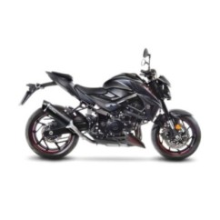 LEOVINCE TERMINALE SCARICO NERO SUZUKI GSX-S 750 Z ABS 17-20 ACCIAIO INOX