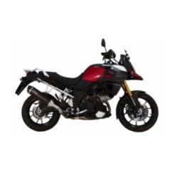 LEOVINCE SCHWARZER AUSPUFFSCHALLDAMPFER SUZUKI V-STROM 1000 14-16 EDELSTAHL