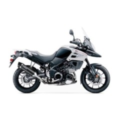 LEOVINCE SCHWARZER AUSPUFFSCHALLDAMPFER SUZUKI V-STROM 1000 ABS 17-19 EDELSTAHL