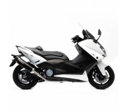 LEOVINCE TERMINALE SCARICO NERO YAMAHA T-MAX 530 12-16 ACCIAIO INOX