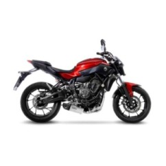 LEOVINCE UNTERBODEN-AUSPUFFSCHALLDAMPFER YAMAHA MT-07 14-16 EDELSTAHL