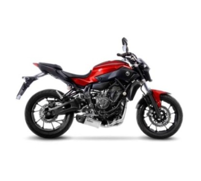 LEOVINCE UNTERBODEN-AUSPUFFSCHALLDAMPFER YAMAHA MT-07 14-16 EDELSTAHL