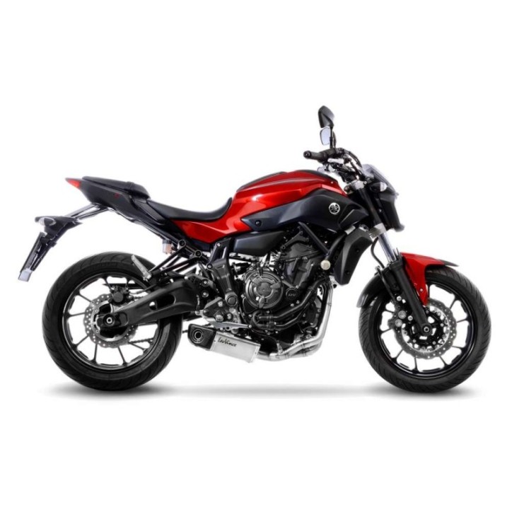 SILENCIADOR DE ESCAPE LEOVINCE BAJOS PARA YAMAHA MT-07 14-16 ACERO INOXIDABLE