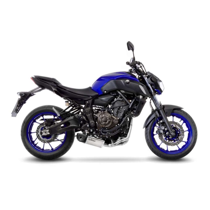 SILENCIEUX D'ECHAPPEMENT SOUS-CASSE LEOVINCE YAMAHA MT-07 18-20 ACIER INOXYDABLE