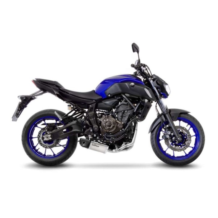 SILENCIADOR DE ESCAPE LEOVINCE BAJOS PARA YAMAHA MT-07 18-20 ACERO INOXIDABLE