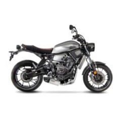 LEOVINCE UNTERBODEN-AUSPUFFSCHALLDAMPFER YAMAHA XSR 700 16-20 EDELSTAHL