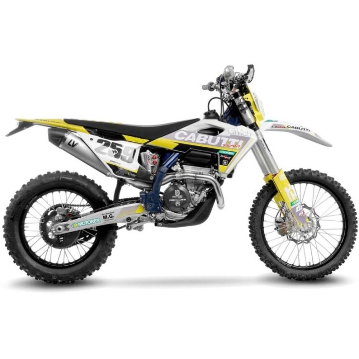 LEOVINCE TERMINALE SCARICO X3 EVO PER HUSQVARNA FE 250 2024 INOX