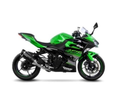 LEOVINCE VOLLSTANDIGE AUSPUFFFABRIK AUS KOHLENSTOFFFASER KAWASAKI NINJA 400 18-23 KOHLENSTOFFFASER