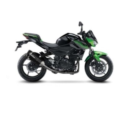 LEOVINCE VOLLSTANDIGE AUSPUFFFABRIK AUS KOHLENSTOFFFASER KAWASAKI Z400 19-23 KOHLENSTOFFFASER