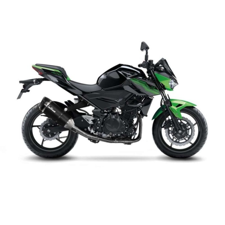 ESCAPE COMPLETO LEOVINCE FACTORY S FIBRA DE CARBONO PARA KAWASAKI Z400 19-23 CARBONO-COD.14240S