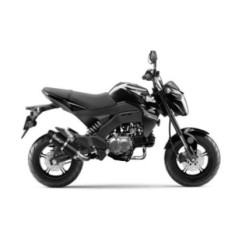 SILENCIADOR DE ESCAPE LEOVINCE GP CORSA EVO KAWASAKI Z125 PRO MINI NAKED 17-24 FIBRA DE CARBONO