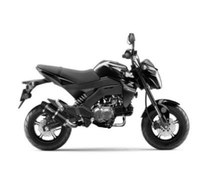 LEOVINCE TERMINALE SCARICO GP CORSA EVO KAWASAKI Z125 PRO MINI NAKED 17-24 FIBRA DI CARBONIO