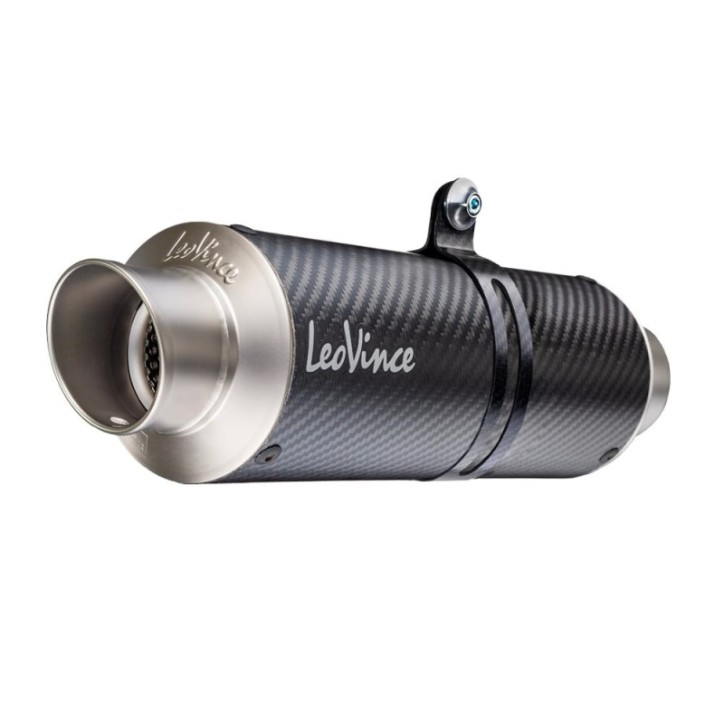 SILENCIADOR DE ESCAPE LEOVINCE GP CORSA MATE PARA HONDA CB 500 F 13-15 CARBONO-COD.8760M