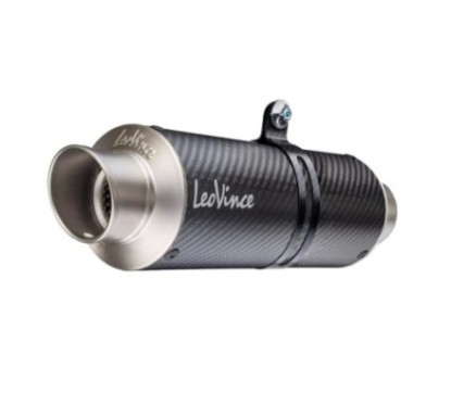 SILENCIADOR DE ESCAPE LEOVINCE GP CORSA MATE HONDA CB500 X 13-15 FIBRA DE CARBONO