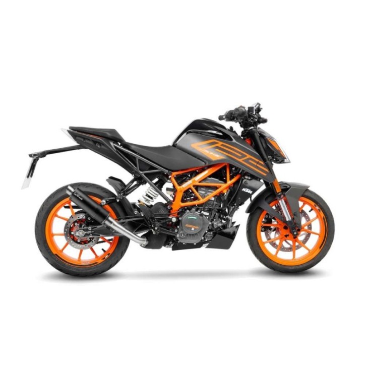 ESCAPE LEOVINCE GP CORSA MATE PARA KTM DUKE 125 21-23 CARBONO-COD.3399MU