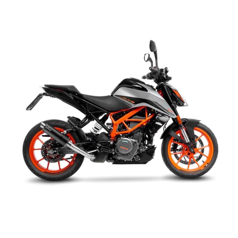 SILENCIADOR DE ESCAPE LEOVINCE GP CORSA MATE KTM DUKE 390 21-23 FIBRA DE CARBONO