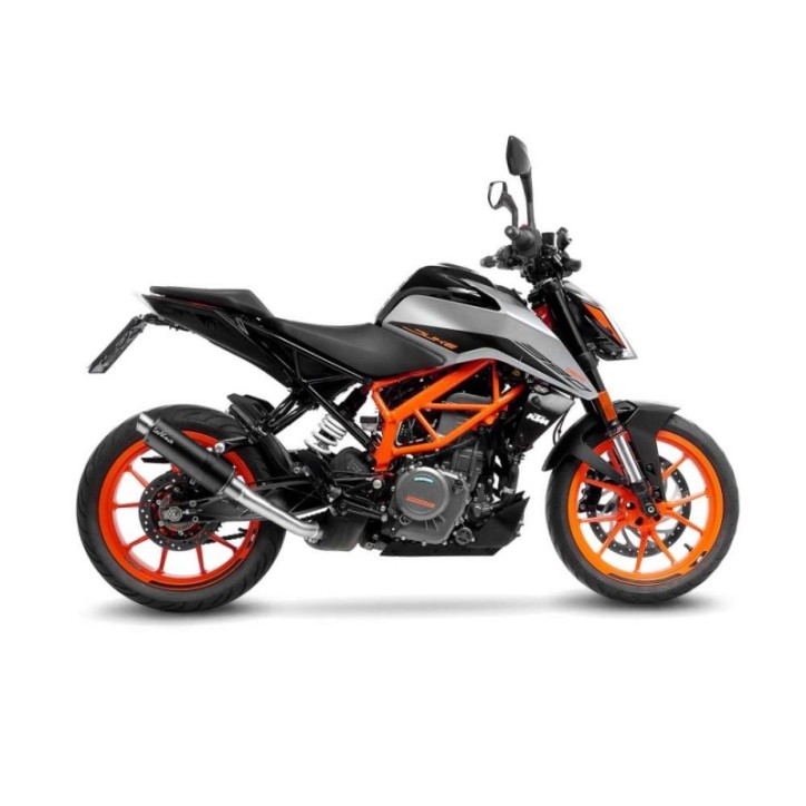 ESCAPE LEOVINCE GP CORSA MATE PARA KTM DUKE 390 21-23 CARBONO-COD.3399MU