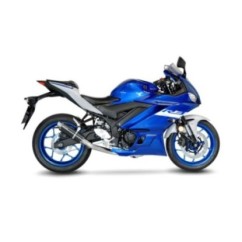 SILENCIADOR DE ESCAPE LEOVINCE GP CORSA YAMAHA YZF-R3 19-20 FIBRA DE CARBONO