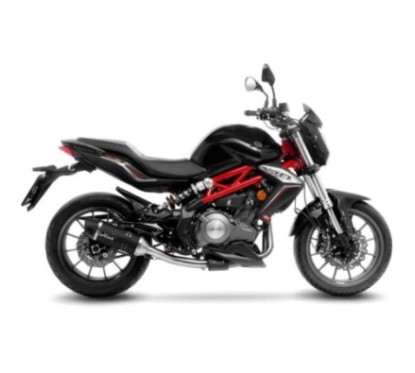 LEOVINCE TERMINALE SCARICO LV ONE EVO BLACK EDITION BENELLI BN 302 S 19-20 ACCIAIO INOX