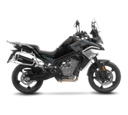 LEOVINCE AUSPUFFSCHALLDAMPFER LV ONE EVO BLACK EDITION CFMOTO 800 MT SPORT 22-24 EDELSTAHL