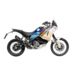 SILENCIEUX D'ECHAPPEMENT LEOVINCE LV ONE EVO BLACK EDITION DUCATI DESERT X 22-24 ACIER INOXYDABLE