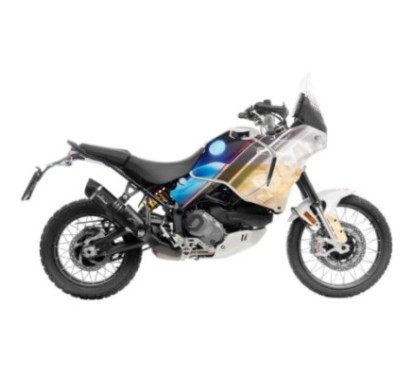 SILENCIEUX D'ECHAPPEMENT LEOVINCE LV ONE EVO BLACK EDITION DUCATI DESERT X 22-24 ACIER INOXYDABLE