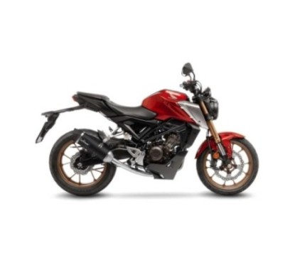 LEOVINCE TERMINALE SCARICO LV ONE EVO BLACK EDITION HONDA CB125 R NEO SPORTS CAFE 21-23 ACCIAIO INOX