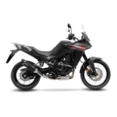 LEOVINCE AUSPUFFSCHALLDAMPFER LV ONE EVO BLACK EDITION HONDA XL750 TRANSALP 23-24 EDELSTAHL