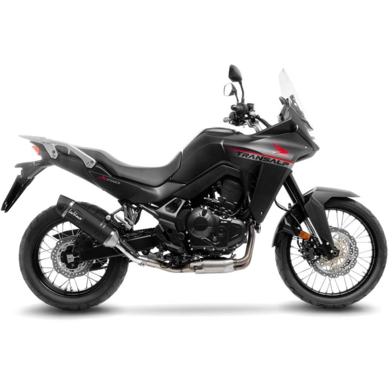 SILENCIADOR DE ESCAPE LEOVINCE LV ONE EVO BLACK EDITION HONDA XL750 TRANSALP 23-24 ACERO INOXIDABLE