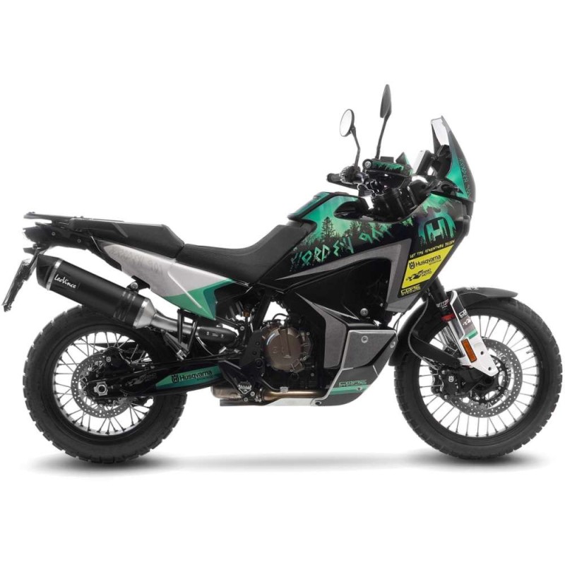 SILENCIADOR DE ESCAPE LEOVINCE LV ONE EVO BLACK EDITION HUSQVARNA NORDEN 901 22-24 ACERO INOXIDABLE