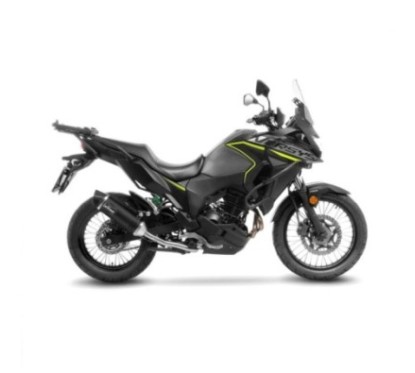 LEOVINCE AUSPUFFSCHALLDAMPFER LV ONE EVO BLACK EDITION KAWASAKI VERSYS-X 300 17-20 EDELSTAHL