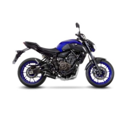 LEOVINCE TERMINALE SCARICO LV ONE EVO BLACK EDITION YAMAHA MT-07 18-20 ACCIAIO INOX