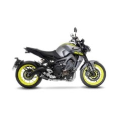 LEOVINCE AUSPUFFSCHALLDAMPFER LV ONE EVO BLACK EDITION YAMAHA MT-09 SP 18-20 EDELSTAHL