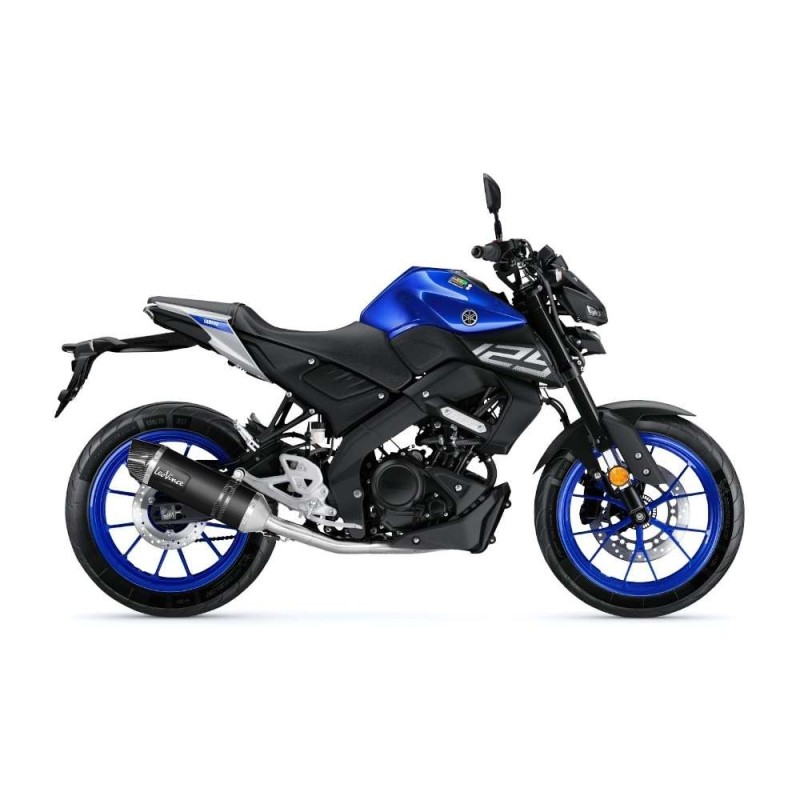 LEOVINCE TERMINALE SCARICO LV ONE EVO BLACK EDITION YAMAHA MT-125 2020 ACCIAIO INOX