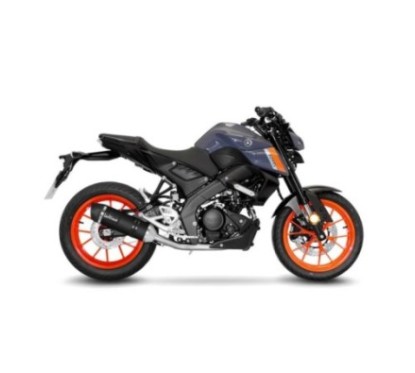 LEOVINCE TERMINALE SCARICO LV ONE EVO BLACK EDITION YAMAHA MT-125 21-23 ACCIAIO INOX